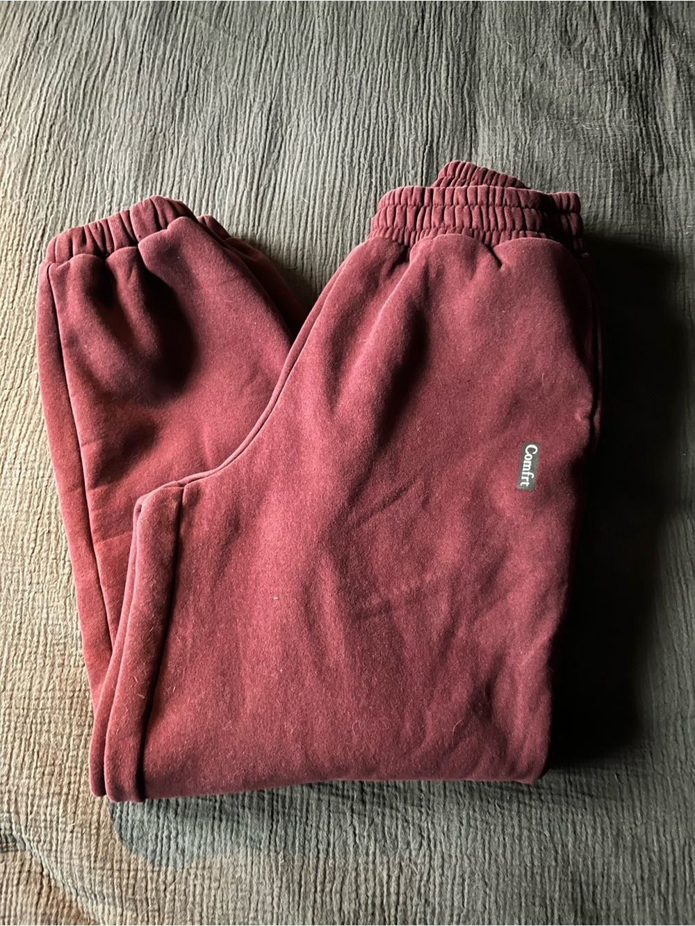 Comfort Maroon Sweatpants
